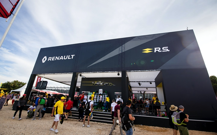 ORECA Events  Renault Fan Zone F1 French Grand Prix