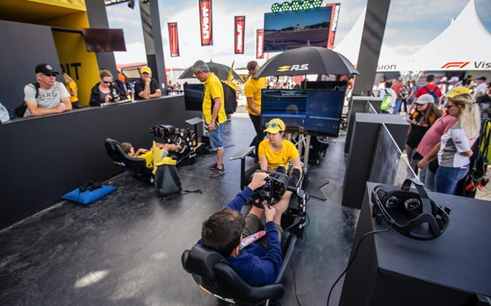 ORECA Events  Renault Fan Zone F1 French Grand Prix